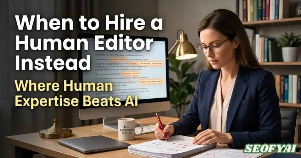 ai writing tools vs human editors