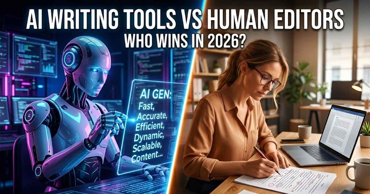 ai writing tools vs human editors