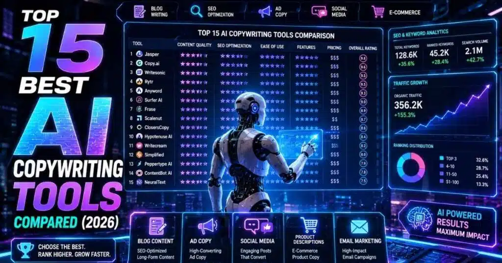 best ai copywriting tools 2026