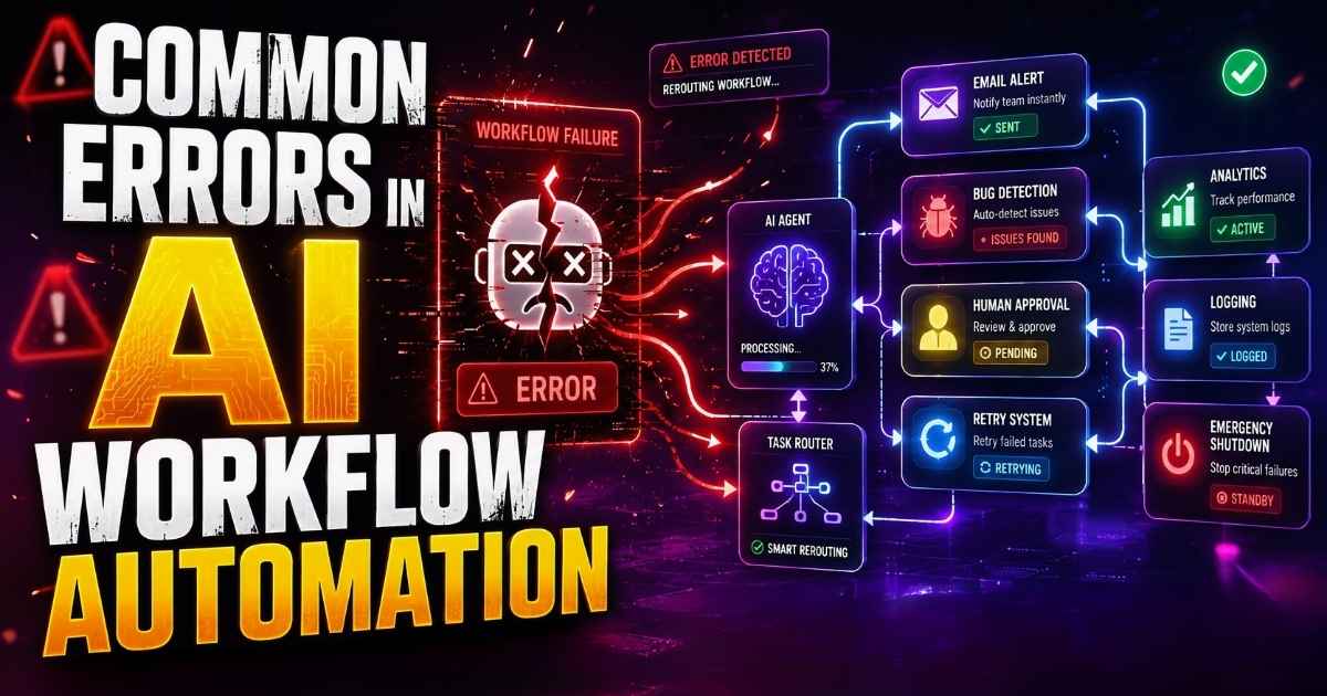 Common Errors in AI Workflow Automation