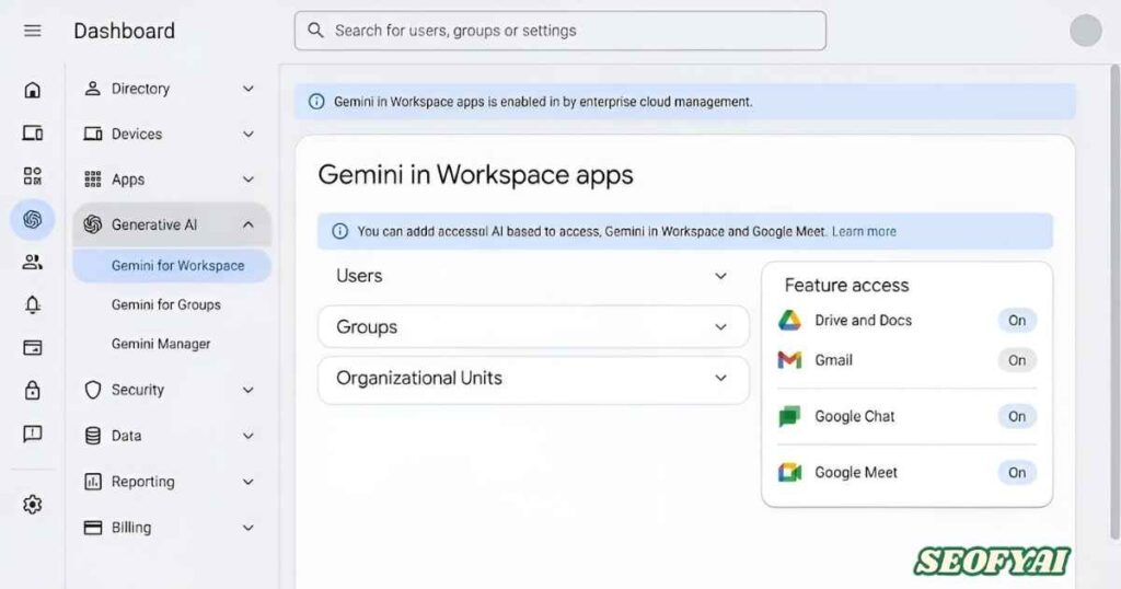 does google workspace come with gemini