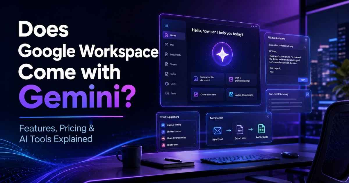 does google workspace come with gemini