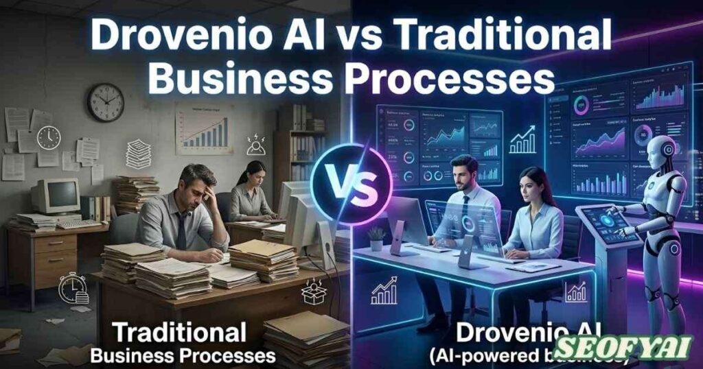 Drovenio AI vs Traditional Business Processes