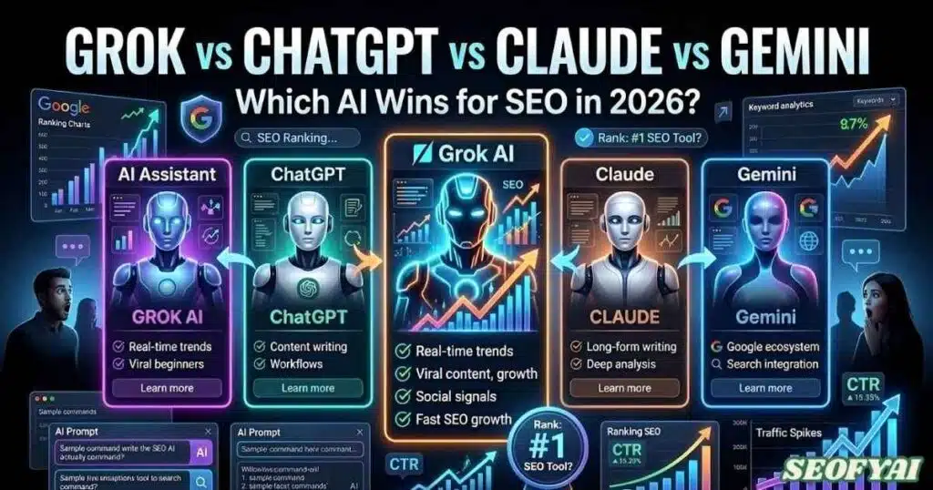 GROK vs CHATGPT vs CLAUDE vs GEMINI