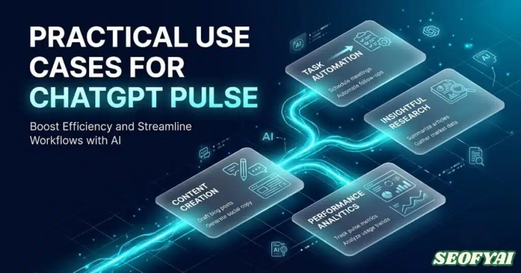 Practical Use Cases for ChatGPT Pulse