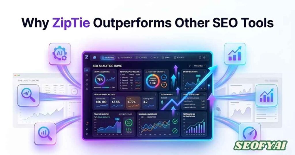 why choose ziptie ai search performance tool​