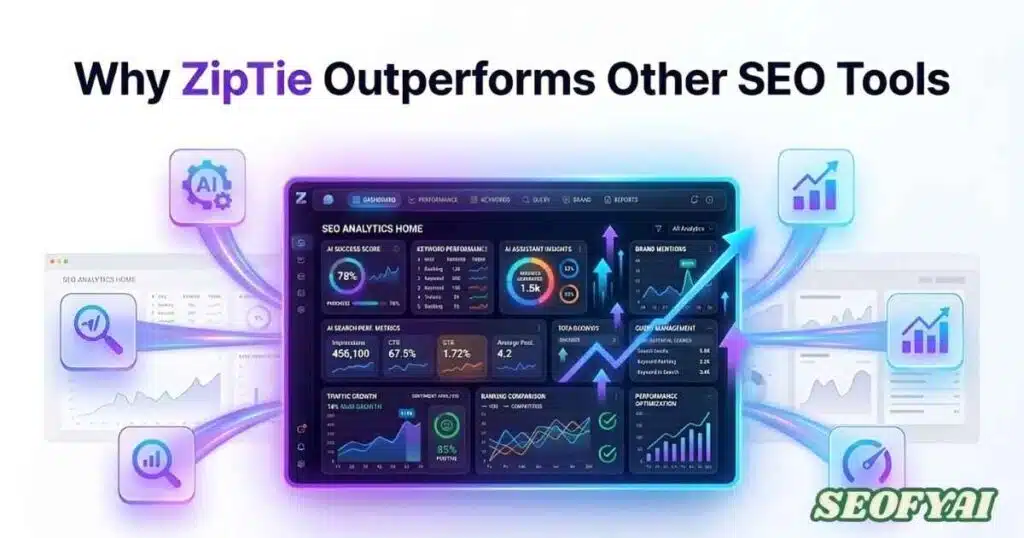 why choose ziptie ai search performance tool