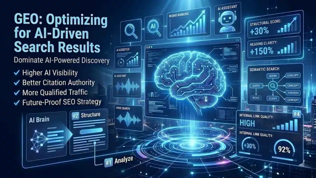 GEO: Optimizing for AI-Driven Search Results