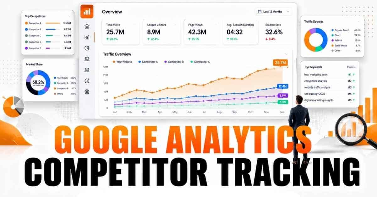 Google Analytics competitor tracking