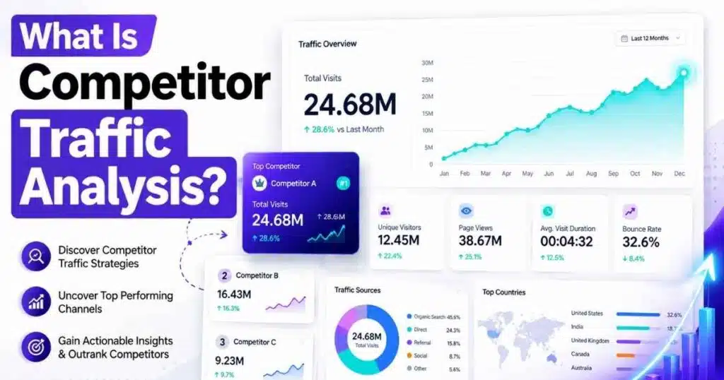Google Analytics competitor tracking