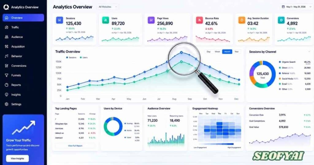 Google Analytics competitor tracking