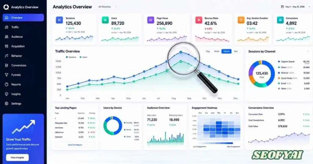 Google Analytics competitor tracking