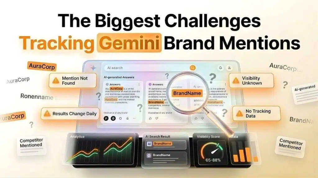 how to track brand mentions in gemini