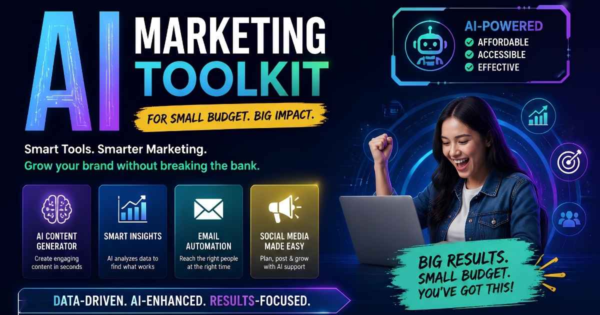 AI marketing tools for small budget