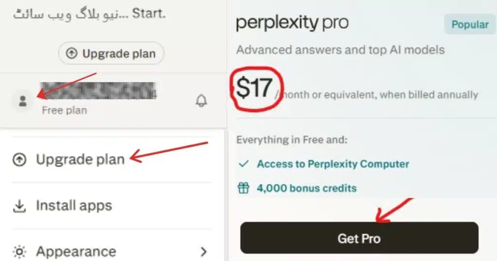 How to Subscribe to Perplexity Pro
